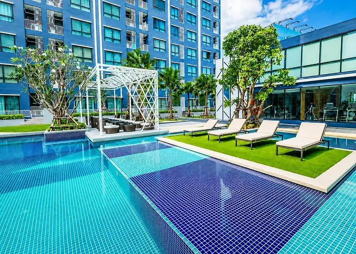 Apartment Modern Pool View - The Niche Mono Ratchavipha Bangkok